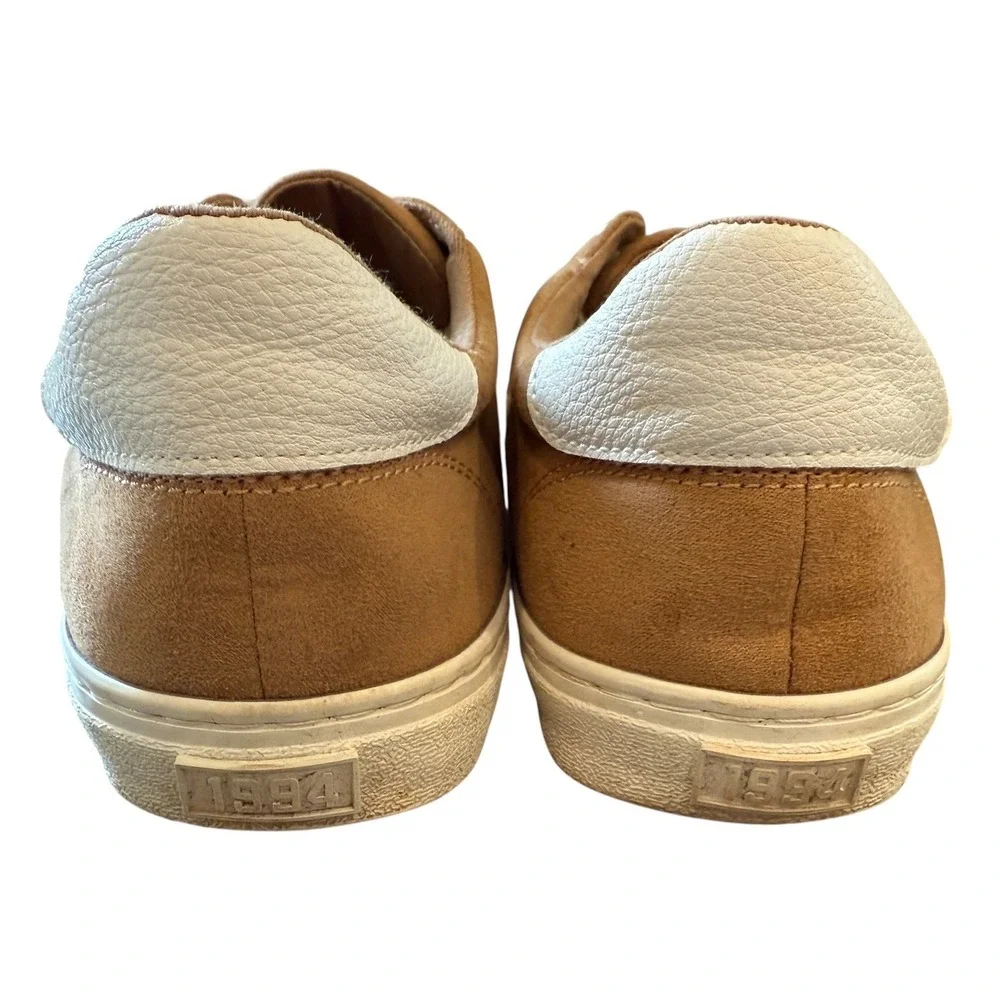 Old Navy Men's Court Sneakers Brown Suede 1994‎ Heel Size 10